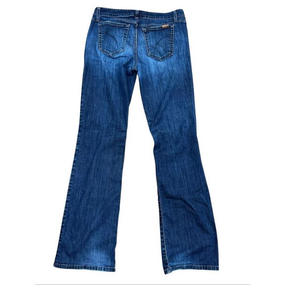 Joes Jeans Honey Bootcut Jeans curvy medium wash Distressed Denim Women 12 (32) - Picture 2 of 8